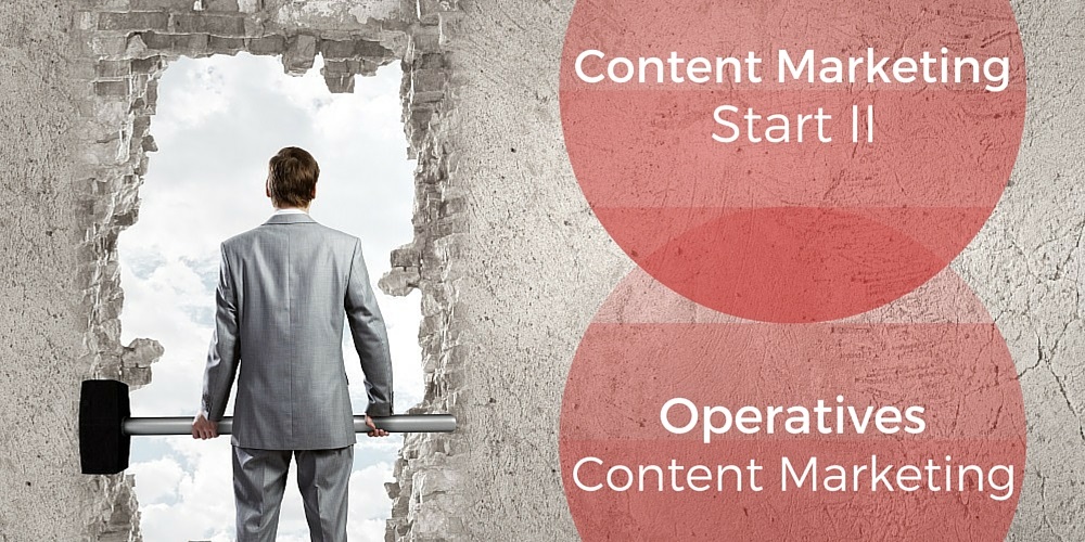Einstieg in das Content Marketing: Operatives Content Marketing.